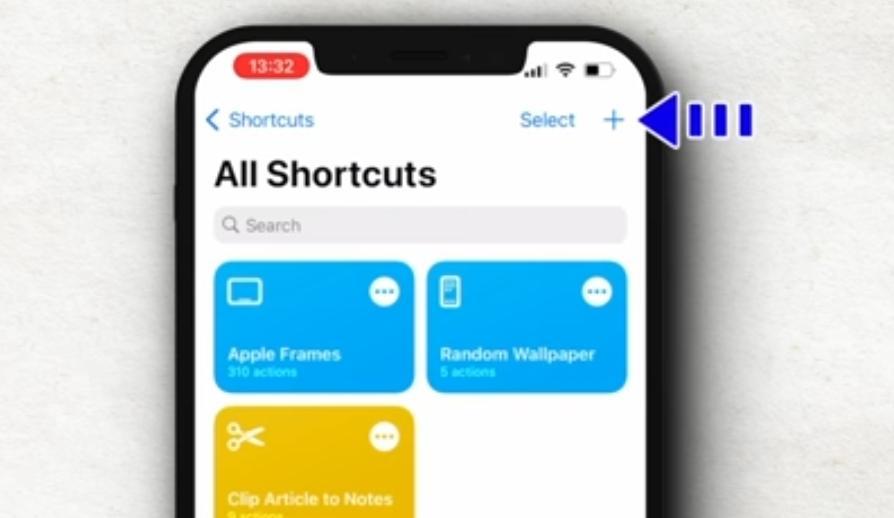 Create New Shortcut