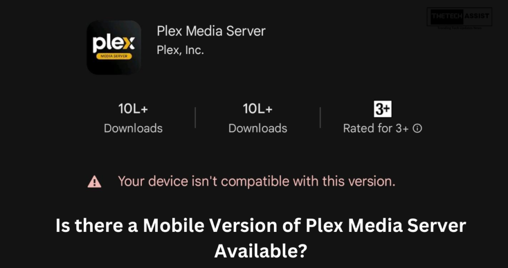 Mobile Version of Plex Media Server